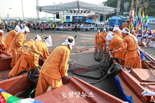 △지난해 열린 제23회 광양전어축제.